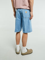 Carhartt WIP - Brandon Shorts in Blue Stone Bleached