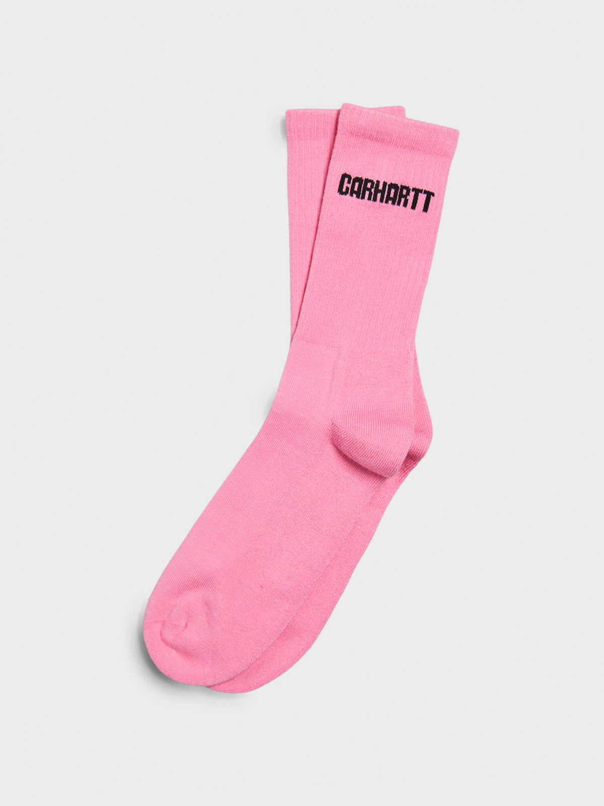 Carhartt WIP - Industry Socks in Lumo Pink and Black