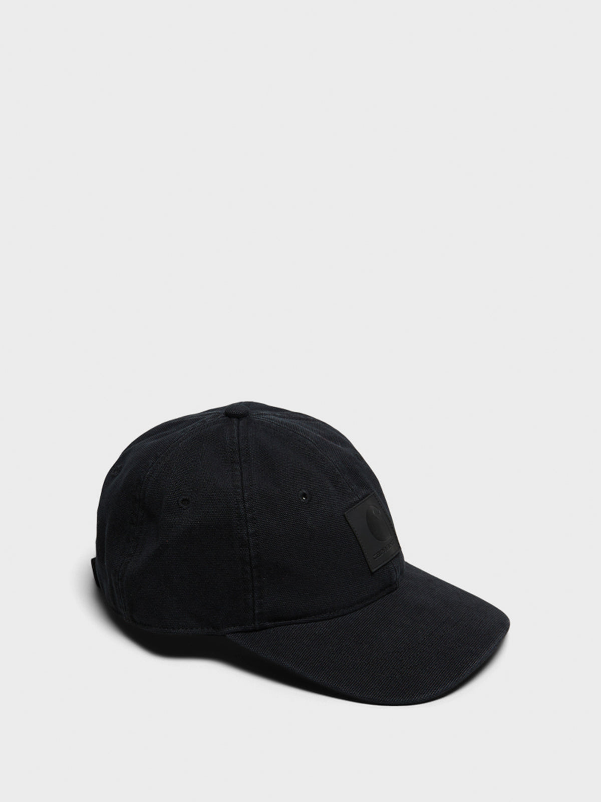 Carhartt WIP - Canvas Cap in Black and Manta