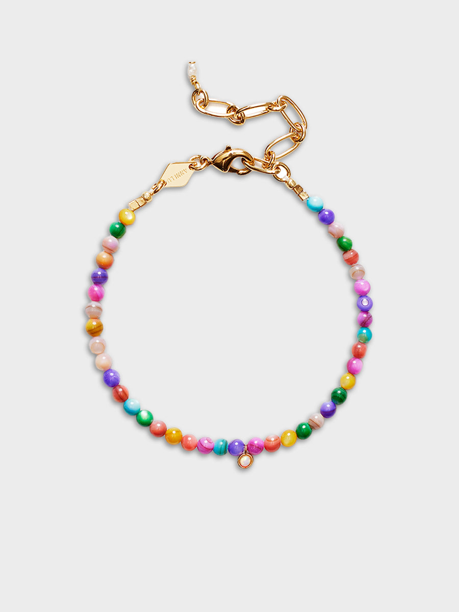 Anni Lu - Carnival Bracelet in Brass with Gold Finish