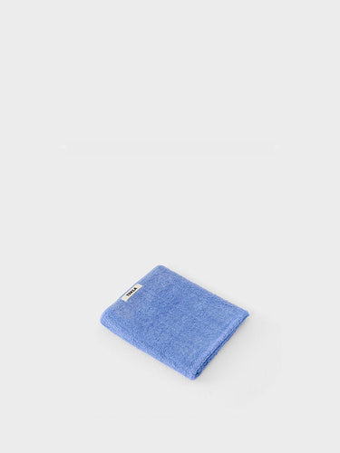 Tekla - Washcloth in Clear Blue