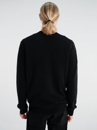 Comme des Garçons PLAY - Knit Pullover in Black