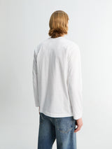 Comme des Garçons PLAY - Red Heart Longsleeved T-Shirt in White