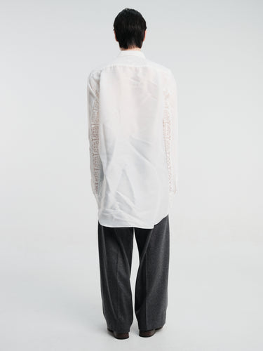 Comme des Garçons Homme Plus - Shirt in White