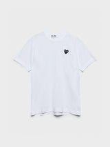 Comme des Garçons PLAY - Black Heart T-Shirt in White