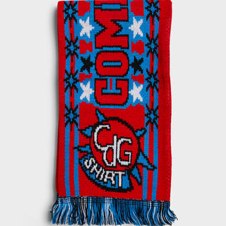 Comme des Garçons SHIRT - Mens Scarf in Red and Blue
