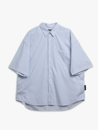 Comme des Garçons Homme - Shirt in White and Navy
