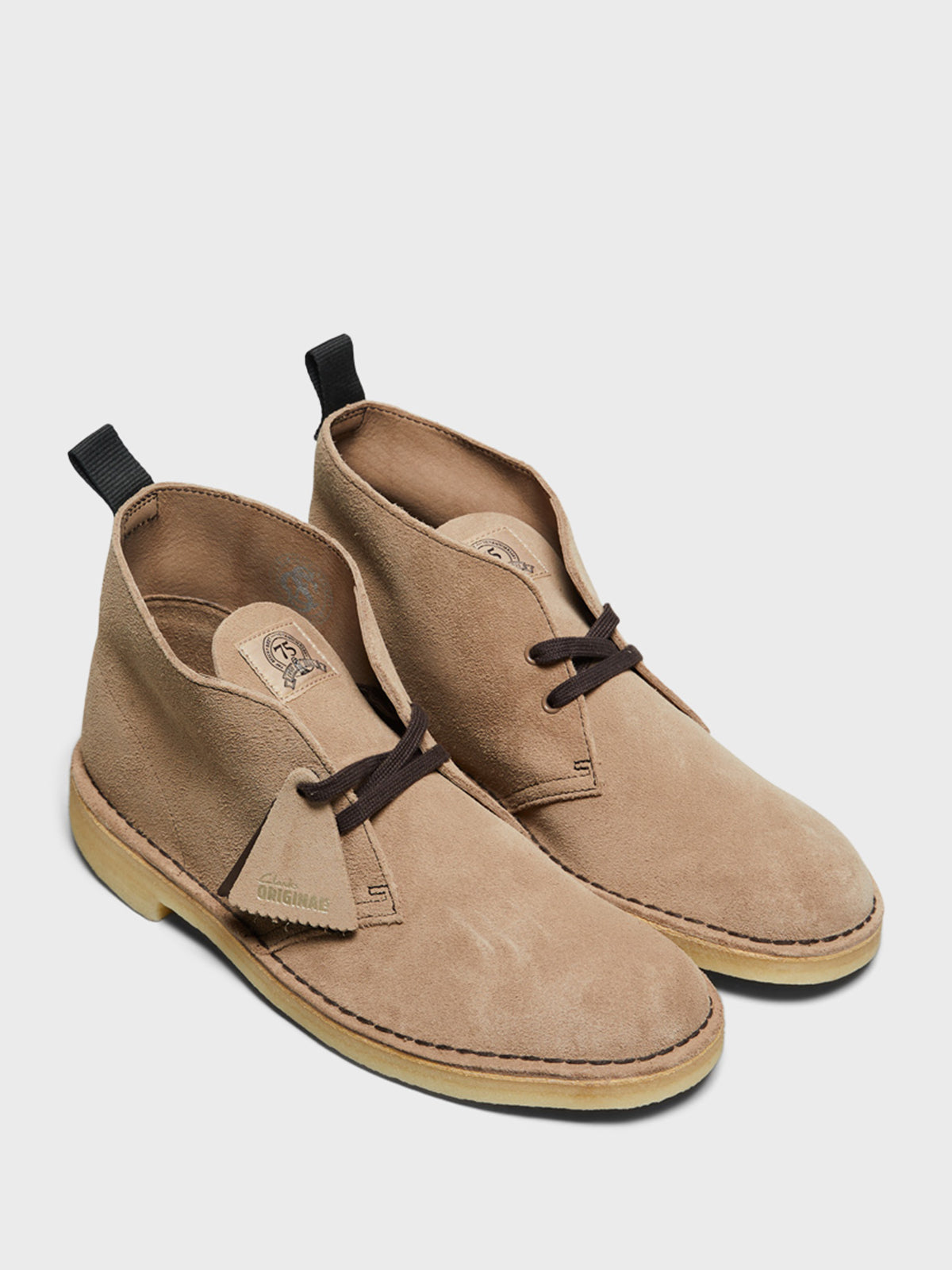 Clarks - Desert Boot in Wolf Suede