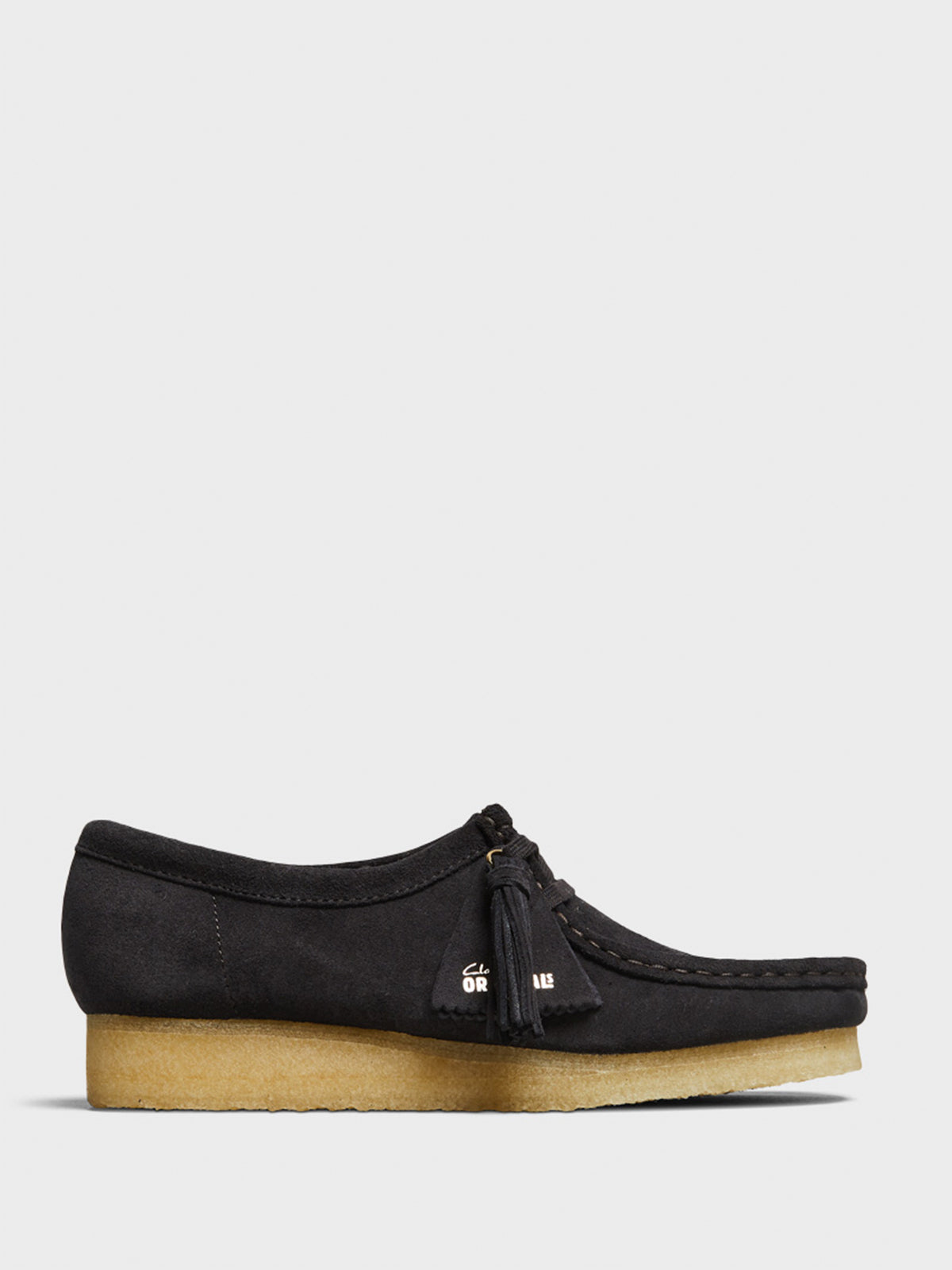 Clarks - Women's Wallabee Shoes in Brown Slate Suede