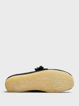 Clarks - Women's Wallabee Shoes in Brown Slate Suede