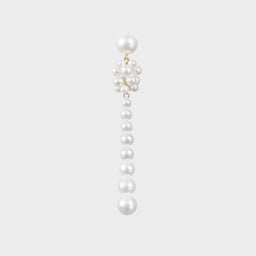 Colonna Perle Earring in 14k Yellow Gold