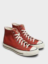 Converse - Chuck 70 High Top Canvas Sneakers in By The Campfire, Egret and Black