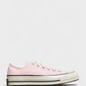 Converse - Chuck 70 Low Top Canvas Sneakers in Pink Frosting, Egret and Black