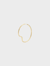 Maria Black - Copenhagen 35 Hoop Earring with Gold Plating