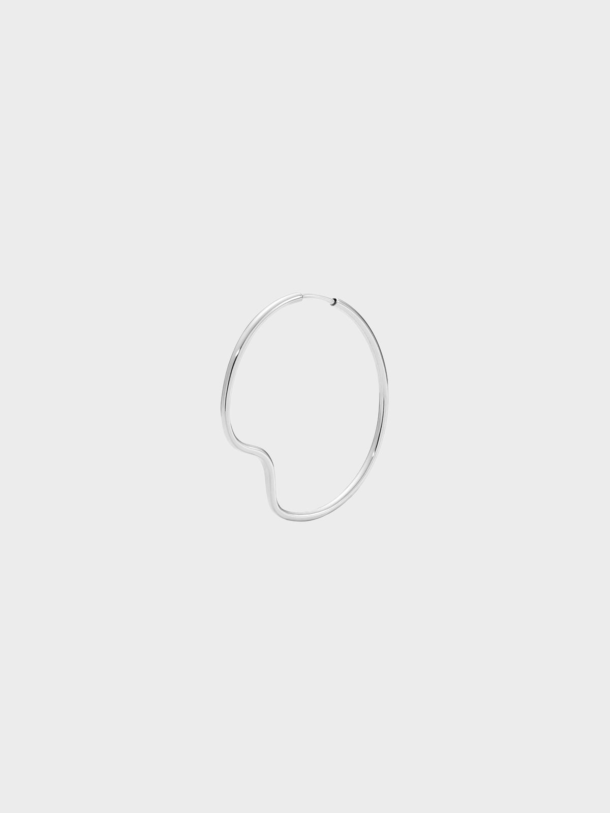 Maria Black - Copenhagen 35 Hoop Earring in Silver