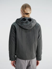C.P. Company - Heavy Chrome-R Goggle Jacket in Raven