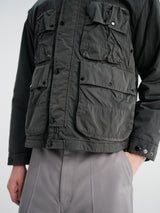 C.P. Company - Heavy Chrome-R Goggle Jacket in Raven