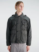 C.P. Company - Heavy Chrome-R Goggle Jacket in Raven