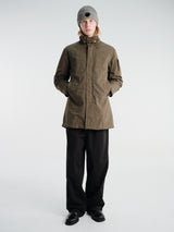 C.P. Company - Twill Hooded Fishtail Parka in Ivy Green