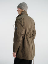 C.P. Company - Twill Hooded Fishtail Parka in Ivy Green