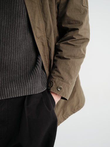 C.P. Company - Twill Hooded Fishtail Parka in Ivy Green