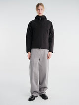 C.P. Company - Pro-Tek Primaloft® Silver Hooded Jacket in Black
