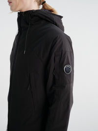 C.P. Company - Pro-Tek Primaloft® Silver Hooded Jacket in Black