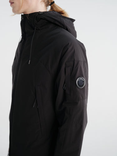 C.P. Company - Pro-Tek Primaloft® Silver Hooded Jacket in Black