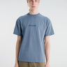 Dancer - Italic Logo Tee Light Blue in Light Blue