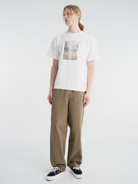 Dancer - Flute Tee White in White
