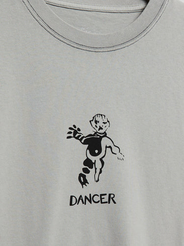 Dancer - OG Logo T-shirt in Oyster Grey