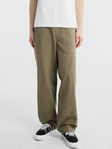 Dancer - Relaxed Fatigue Pant Green Ripstop in Green