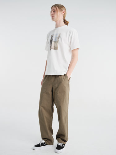 Dancer - Relaxed Fatigue Pant Green Ripstop in Green
