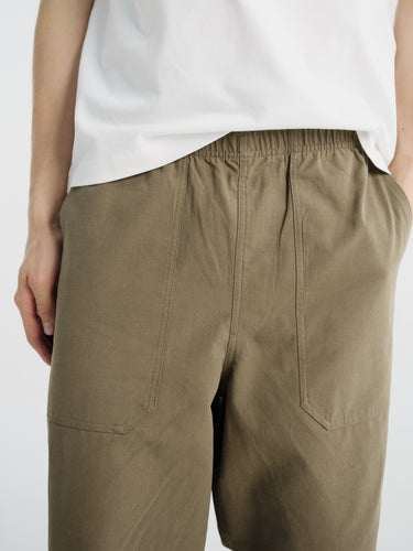 Dancer - Relaxed Fatigue Pant Green Ripstop in Green