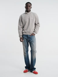 Dancer - Half Zip Sweatshirt Grey in Grey