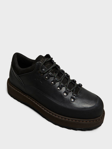Diemme - Men's Cornaro Gomma Boots in Black Fullgrain