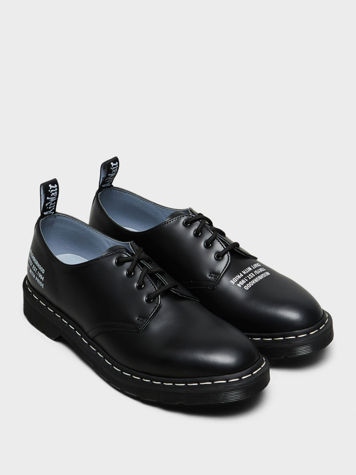 Dr. Martens - Smiths NBHD Shoes in Black Smooth