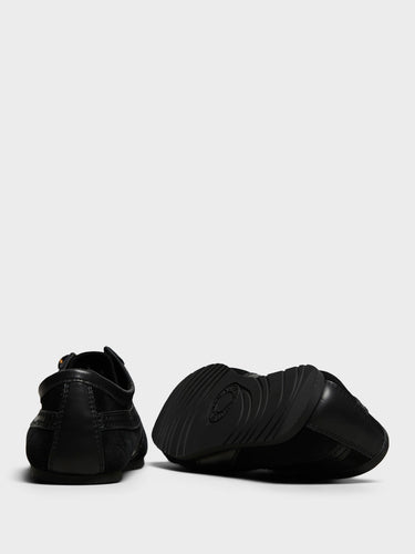 Dries Van Noten - Suede Sneakers in Black