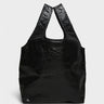 Dries Van Noten - Large Leather Tote Bag in Black