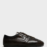 Dries Van Noten - Dustin Snake-Embossed Leather Retro in Dark Brown