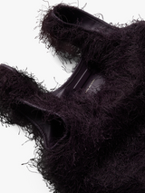 Dries Van Noten - Ruffled Tote Bag in Black