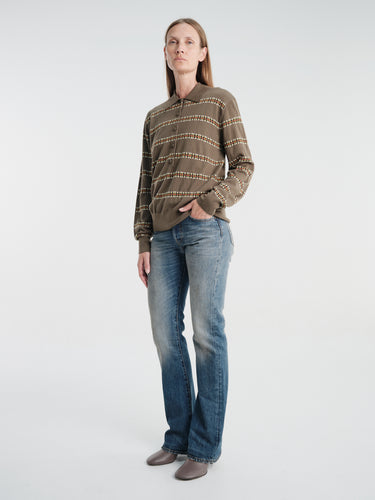 Dries Van Noten - Tunos 4700 W.K.Polo Forest in Forest