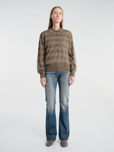 Dries Van Noten - Tunos 4700 W.K.Polo Forest in Forest