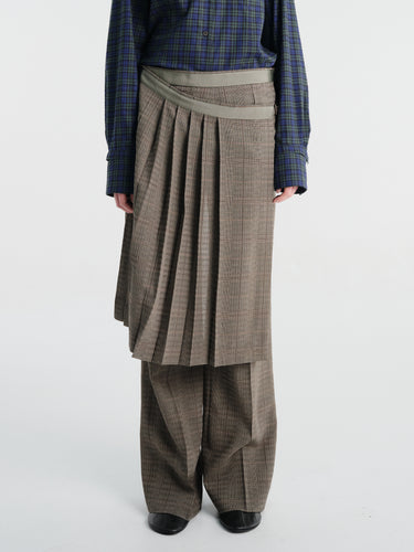 Dries Van Noten - Prestona 4303 W.W.Pants Cem in Cement