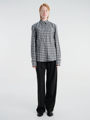 Dries Van Noten - Chloris Bis 4315 W.W.Shirt Pet in Petrol