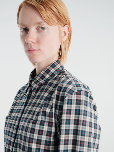 Dries Van Noten - Chloris Bis 4315 W.W.Shirt Pet in Petrol