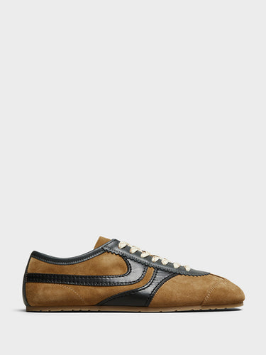 Dries Van Noten - Suede Sneakers in Beige