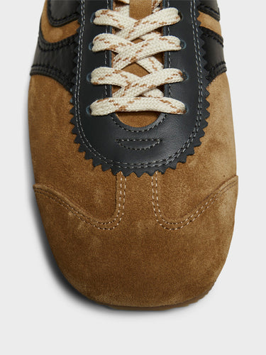 Dries Van Noten - Suede Sneakers in Beige