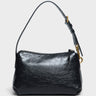 Dries Van Noten - Small Leather Shoulder Bag in Black