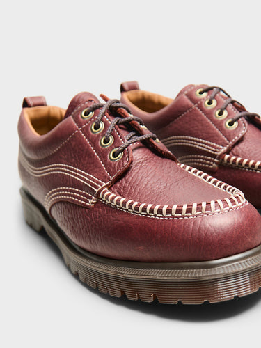 Dr. Martens - Lowell 4 Eye Shoes in Russet Red